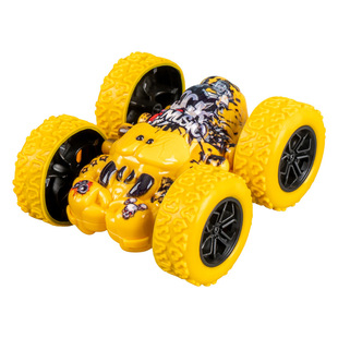 Boys' toys inertia double-sided stunt car flip off-road four-wheel drive children's toy car children 0-6 years old