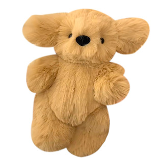 The finished product will record the little golden retriever diy doll handmade material bag puppy doll plush doll homemade dog repair