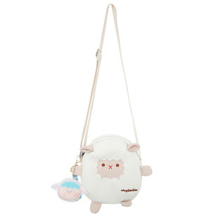 Cute Cartoon Lamb Bag Women's 2023 New ins Japanese Style All-match One-shoulder Mobile Phone Bag Girls' Crossbody Bag