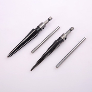 Hand-used woodworking taper reamer T-shaped taper reamer drill bit carbide reaming hole dual-purpose taper reamer