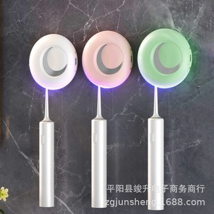 Cross-border intelligent toothbrush sterilizer portable sterilization warehouse ultraviolet integrated electric toothbrush rack wall-mounted