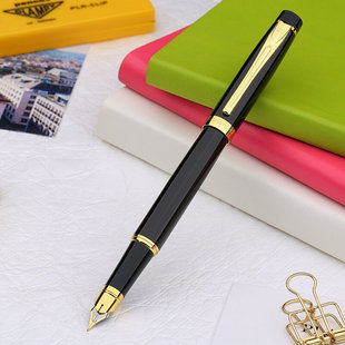 Hero Pen 3802 Металл Черный Подпись шариковая ручка надписи взрослый Мужской Бизнес Офис письмо подарок