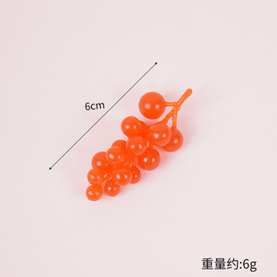 PVC Mini Fruit Miniature Food Toy Props Simulated Grapefruit Strawberry Model DIY Fun Food Toy Accessories Decoration