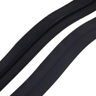 No.3 No.5 Waterproof Zipper PU Korean-style Zipper TPU/PVC Waterproof Zipper Zipper for Zipper