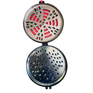 Outdoor Portable Hanging Mosquito Incense Box Household Tooth Stud Large Mosquito Incense Rack with Cover Mosquito Incense Hold Iron Mosquito Incense Plate with Grey Plate