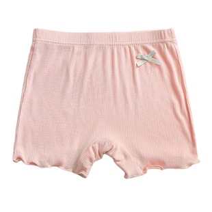 Girls' Safety Pants Anti-slip Children's Cotton-padded Crotch Middle and Big Children's Boxer Briefs Summer Thin Girls' Bottoming Shorts