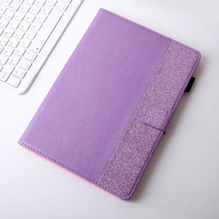 iPad 10.2 2019 Simple Splicing Glitter Tablet Cover iPad 8 Flip Card Business Protective Cover Air3