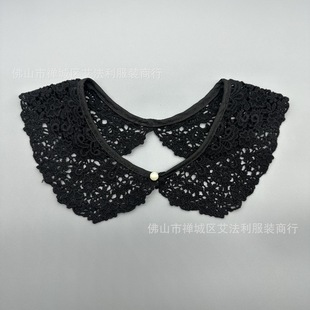 Pure Cotton Lace Collar All-match Lace Small Collar Artifact Stacked Outer Lace Decorative Collar Korean Style Age-reducing Doll Collar Fake Collar