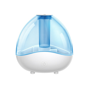 Cross-border new ultrasonic humidifier large fog volume bedroom office 1.5L transparent humidifier creative household appliances