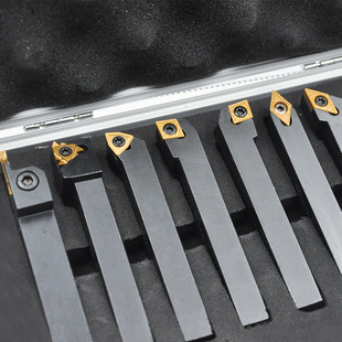 Factory wholesale hardware tool car cutter bar turning blade toolbox cylindrical turning tool CNC turning tool set