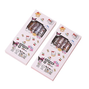 Sanrio Cartoon Boxed Press Pen High Color Value Girl's Heart Black Gel Pen 0.5 Brush Pen Quick Dry for Students
