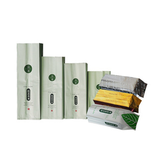 Qitai small bubble tea inside aluminized organ bag tea middle bag packaging bag China Ming tea vacuum bag 100