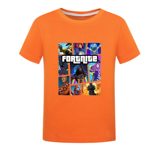 Boys and girls summer short-sleeved T-shirt 067