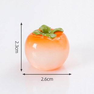 Large Luminous Fruit Cute Grain Simulation Food Play DIY Decoration Blind Bag Accessories Micro Desktop Resin Small Ornaments