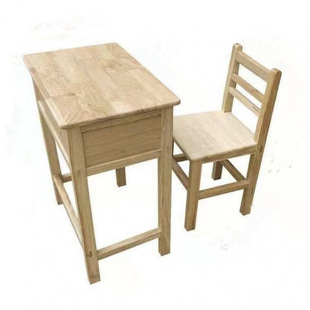 Solid Wood Learning Desks and Chairs Special for Primary and Middle School Students School Desks and Chairs Environmental Protection Home Desk