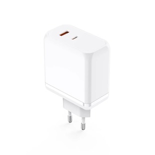 Новый PD65W сертифицированный CE мобильный телефон зарядное устройство США европейский и американский PD USB двухпорционный адаптер зарядная головка