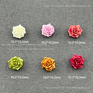 TikTok Explosions Nine Zhong Flap Rose Nail Art Accessories Luminous Nail Art Accessories DIY Bracelet Accessories