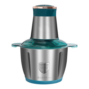 Meat grinder small household 3L stainless steel meat grinder cooking machine electric stuffing grinder kitchen meat grinder