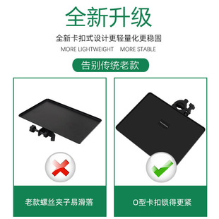 Multifunctional Live Broadcast Floor Stand Tray Outdoor Singing Metal Accessories Sound Card Easy to Carry Storage Rack