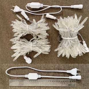 Outdoor waterproof glue filling light led flashing light string light baby's breath star holiday Christmas decoration light lighting decoration small lights