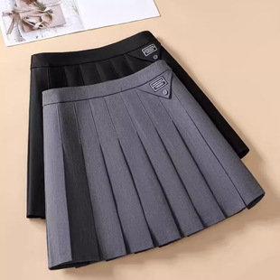 Super Popular Pleated Skirt Short Skirt for Girls 2025 Spring & Fall New High-Waisted Preppy Style Skirt Slimming Look A-Line Skirt 8