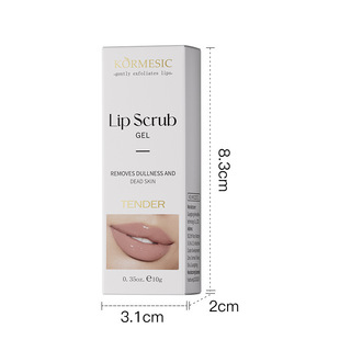KORMESIC губа очищенная кожа увлажняет матовый гель Lip scrub gel трансграничная внешняя торговля оптовая торговля