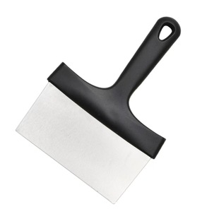 Stainless steel barbecue cleaning brush bbq cleaning tool teppanyaki scouring cloth stainless steel shovel cloth suit