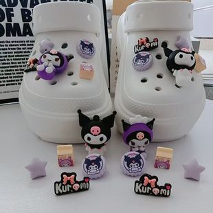 New Cave Shoes Accessories Cute Cartoon High-grade Three-dimensional Skull Rice Personalized Shoes Flower Ins Decoration