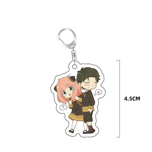 Second-dimensional animation surrounding new spy family multi-character acrylic keychain spy family pendant wholesale