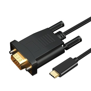 typec to VGA conversion cable TypeC3.1 mobile phone connection notebook tablet display Phone15Pro
