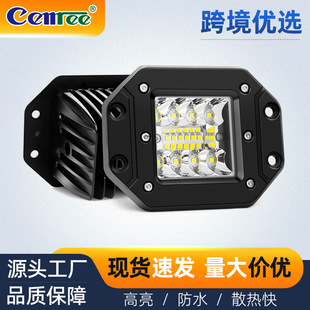 Cross-border hot sale 4 inch led work light 39W embedded off-road vehicle dome light spotlight modified truck mud head lamp
