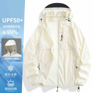 Jiao a cool skin sunscreen women's summer 2025 new ice silk anti-ultraviolet thin sunscreen coat for small people