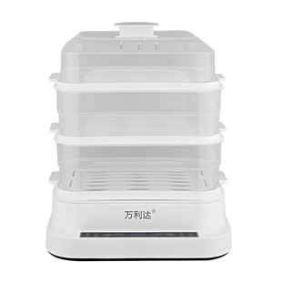 32L Large Capacity WanLida ELectric Steamer HousehoLd ALL-in-one MuLti-function Steam Pot InteLLigent MuLti-Layer Transparent Manufacturer Batch