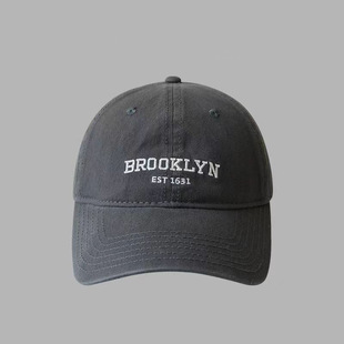 Outdoor Leisure All-match Men's and Women's Sunshade Sunscreen Hat Letter Embroidered Cap Trendy Spring and Summer Travel Baseball Hat