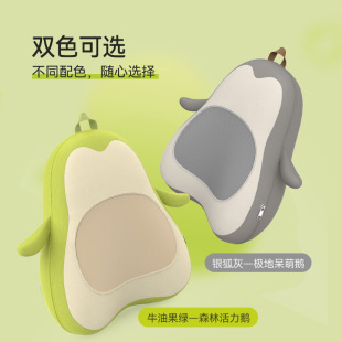 Waist Massager Hot Compress Multifunctional Massage Pillow Rechargeable Portable Wireless Massager Waist and Leg Massager