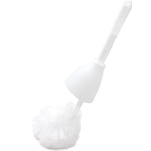 ♡Soft Wool Toilet Brush Squeeze Toilet Brush Hotel Home Cleaning Brush Bathtub Toilet Brush