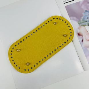 Новый стиль личи узор нижняя сумка diy ручной тканой сумки база аппаратные кожаные сумки аксессуары для оптовых продаж