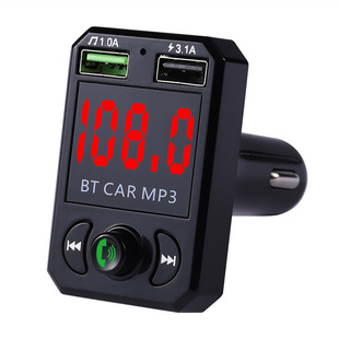 X3 car phone charger FM bluetooth transmitter F5 cross-border factory supply a generation of automotive supplies