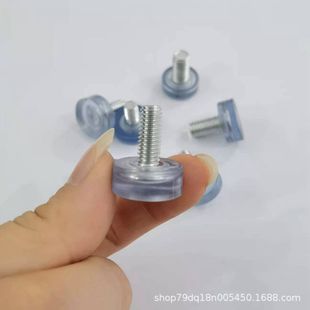 Спот m6pvc прозрачные регулируемые ноги птичьи клетки электронные весы нескользящие бесшумные ножки из нержавеющей стали стол стул регулировки ноги