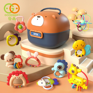 Gu Yu Baby игрушка подарочная коробка новорожденного ручная погремушка детская дентинная коробка для дошкольного образования 6615