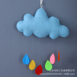 Indian children's tent hand painting diy graffiti indoor game house outdoor parent-child activities triangle small tent