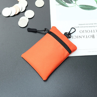 Cross-Border Amazon Outdoor Oxford Cloth Small Hanging Bag Mini Coin Purse Small Wallet Storage Bag Key Bag Small Waist Bag