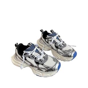 Thick-soled Torre Shoes Men's Shoes Ins National Tide 2024 Spring New sneaker All-match Couple Casual Students Running Shoes