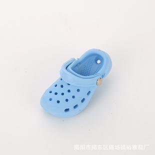 New Fit Hole Shoes Mini Decorative Buckle Small Shoes Keychain Shoe Flower DIY Cute Mini Three-dimensional Shoe Buckle