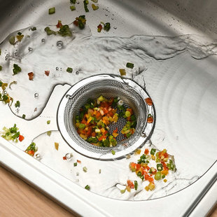 New style sink basket kitchen dish washing sink filter stainless steel mesh leakage slag separator sewer basket