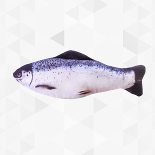 Cat Toy Fish Cat Mint Simulation Ocean Fish to relieve boredom and tease the cat from hi cat bite toy wear-resistant pet supplies