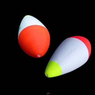 Foam float fish float old-fashioned sponge rock fishing float bass float medium pass perforated float ball silver carp float long shot