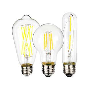 C35 Edison 4w6w bulb e27 filament lamp creative personality transparent ST64 retro imitation tungsten wire led bulb