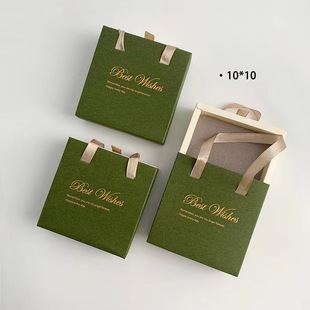 Valentine's Day 6 Roses Jewelry Box Tanabata Heaven and Earth Cover Ring Necklace Jewelry Gift Box Jewelry Packaging