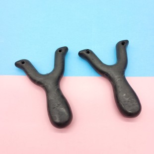 Resin Composite Material Slingshot Rack Black Ya Slingshot Rack Nostalgic Toys Outdoor Toys One-dollar Department Store